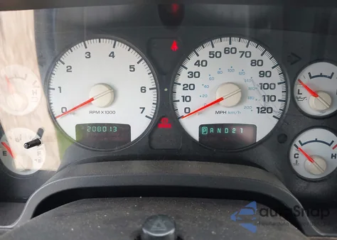 2002 Dodge Ram 1500 St из США, поврежденный, VIN 1D7HA18N32S706317